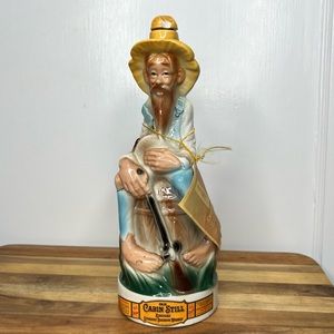 Vintage Stitzel Weller Kentucky Hillbilly -Old Cabin Still Decanter 1969